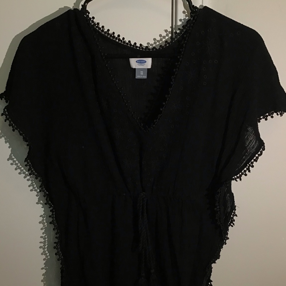Beachy lace romper